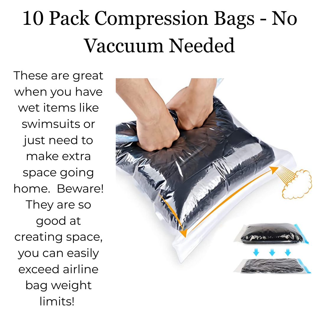 10 PK VAC COMP BAGS