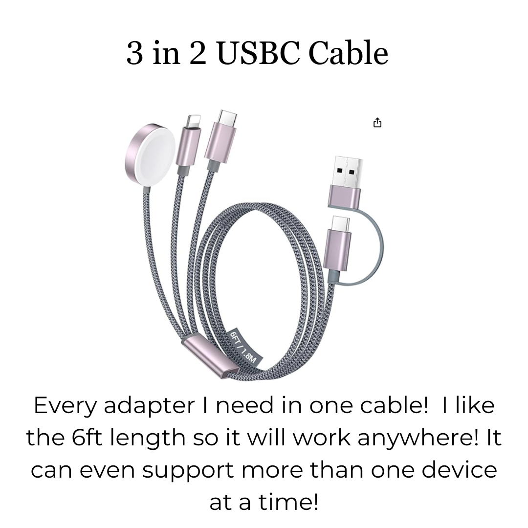 3 in 2 USBC CABLE