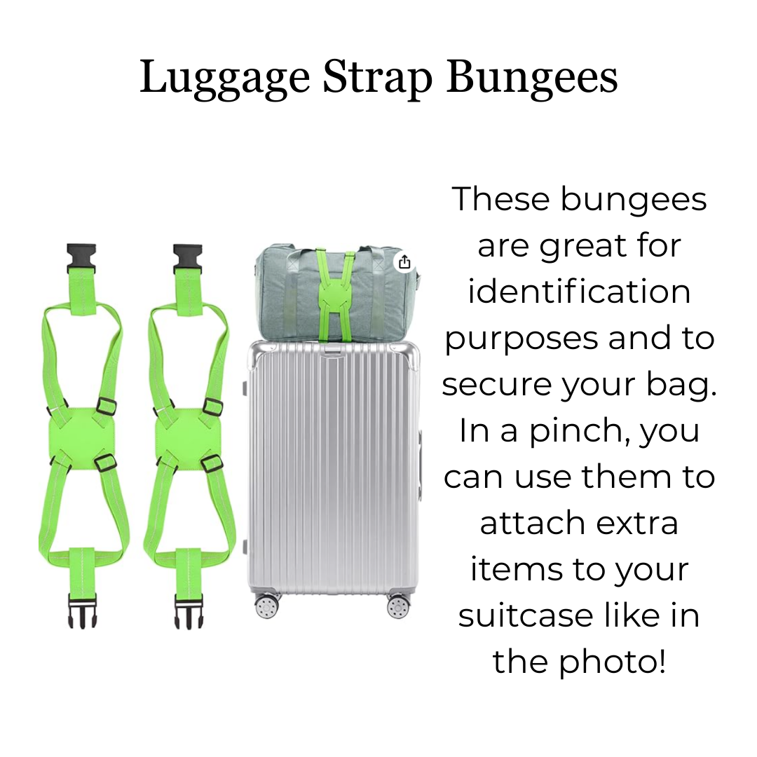 LUGGAGE STRAP BUNGEES
