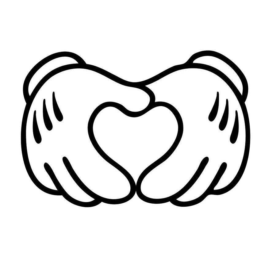 heart gloves